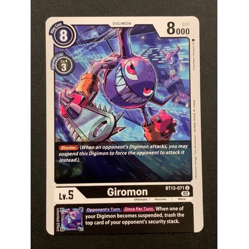 Giromon | BT13-071 U