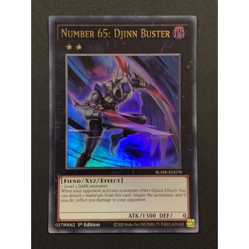 Number 65: Djinn Buster | BLMR-EN079 | 1st Edition | Ultra Rare