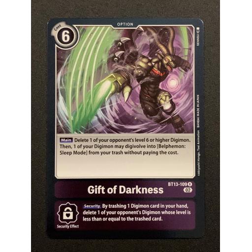 Gift of Darkness | BT13-109 R
