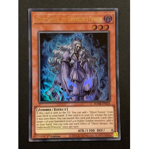 Ghost Sleeper, the Underwold Princess | BLMR-EN024 | 1st Edition | Ultra Rare