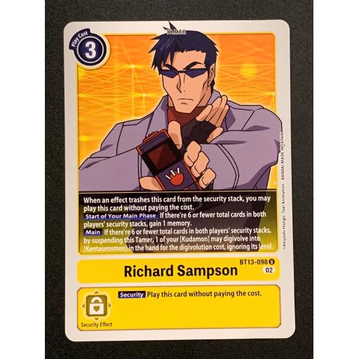 Richard Sampson | BT13-098 U