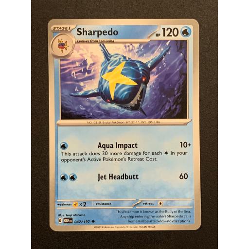 Sharpedo | 047/197 | Uncommon