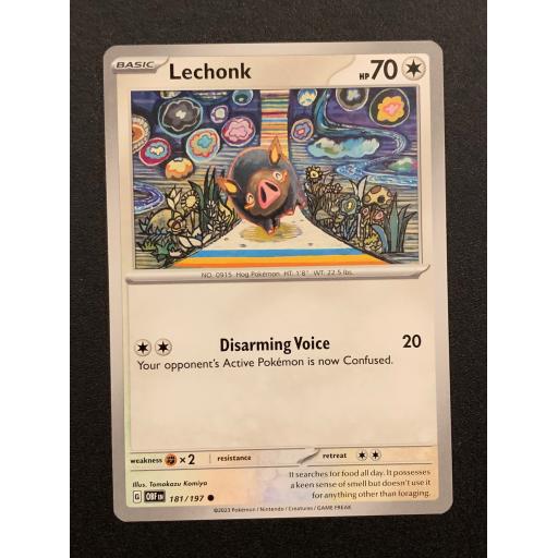 Lechonk | 181/197 | Common