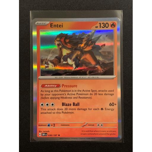 Entei | 030/197 | Holo Rare