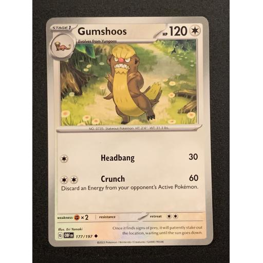 Gumshoos | 177/197 | Uncommon