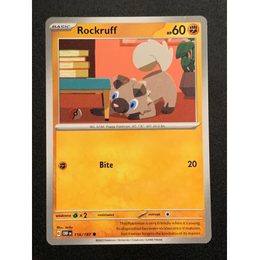 Rockruff | 116/197 | Common