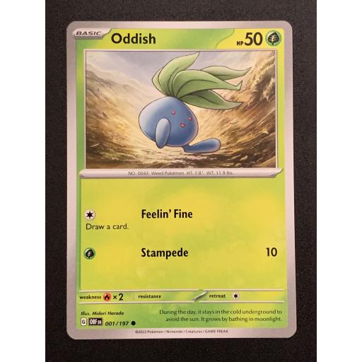 Oddish | 001/197 | Common