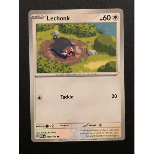 Lechonk | 180/197 | Common
