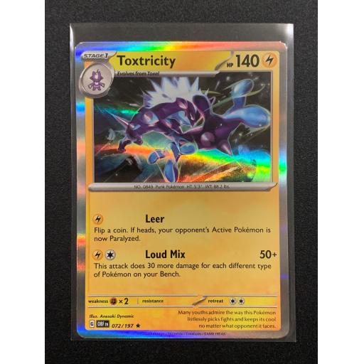 Toxtricity | 072/197 | Holo Rare