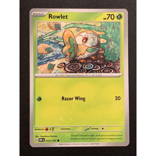 Rowlet | 013/197 | Common