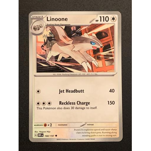 Linoone | 168/197 | Uncommon