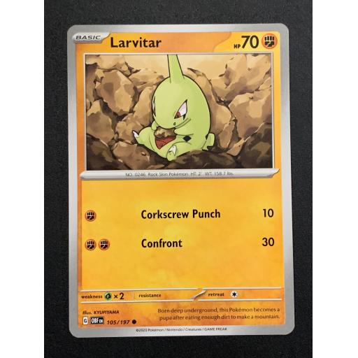 Larvitar | 105/197 | Common