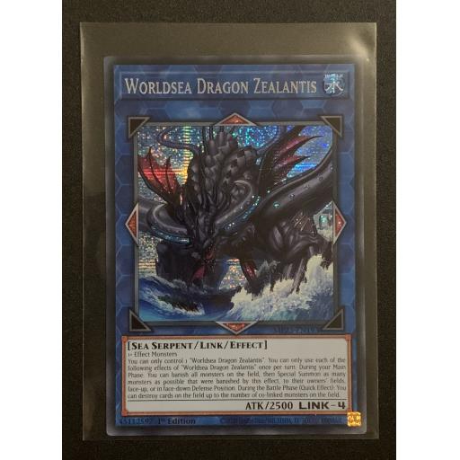 Worldsea Dragon Zealantis | MP23-EN193 | 1st Edition | Prismatic Secret Rare