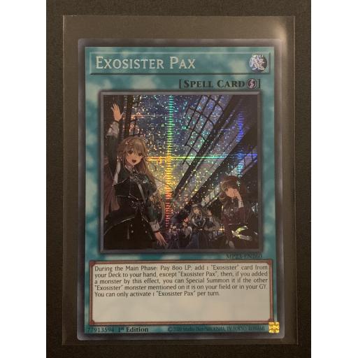 Exosister Pax | MP23-EN260 | 1st Edition | Prismatic Secret Rare