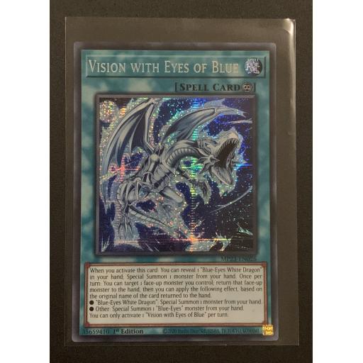 Vison with Eyes of Blue | MP23-EN026 | 1st Edition | Prismatic Secret Rare