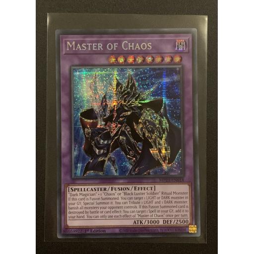 Master of Chaos | MP23-EN018 | 1st Edition | Prismatic Secret Rare