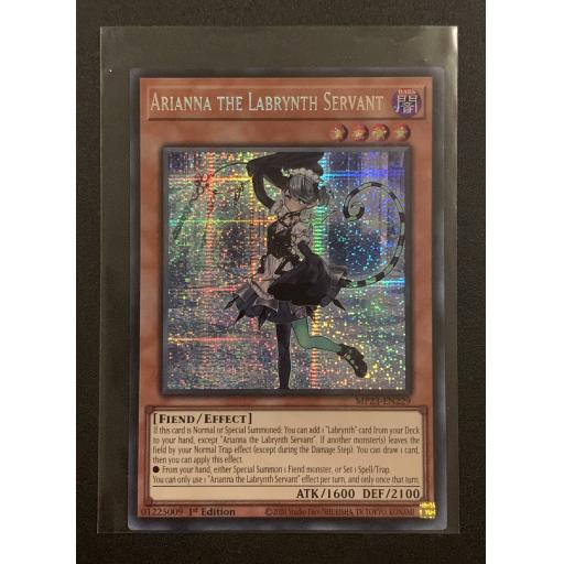 Arianna the Labrynth Servant | MP23-EN229 | 1st Edition | Prismatic Secret Rare