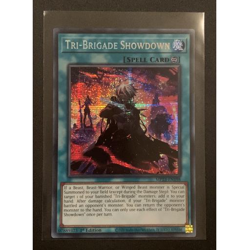 Tri-Brigade Showdown | MP23-EN198 | 1st Edition | Prismatic Secret Rare