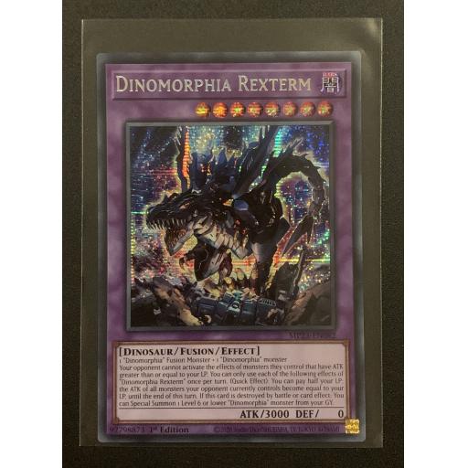 Dinomorphia Rexterm | MP23-EN082 | 1st Edition | Prismatic Secret Rare