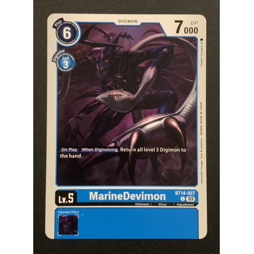 MarineDevimon | BT14-027 | Common