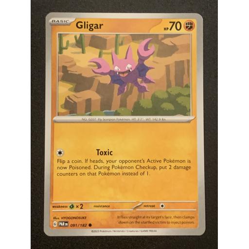 Gligar | 091/182 | Common