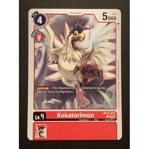 Kokatorimon | BT14-010 | Red