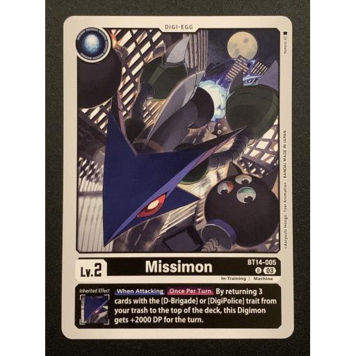 Missimon | BT14-005 | Uncommon