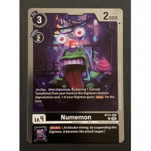 Numemon | BT14-058 | Rare