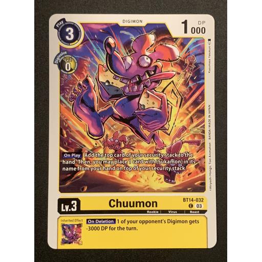 Chuumon | BT14-032 | Common