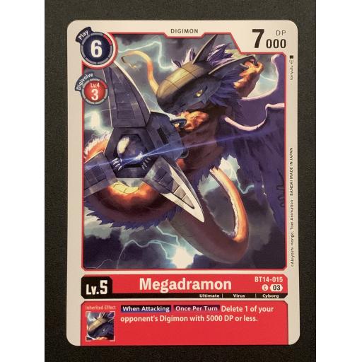 Megadramon | BT14-015 | Common