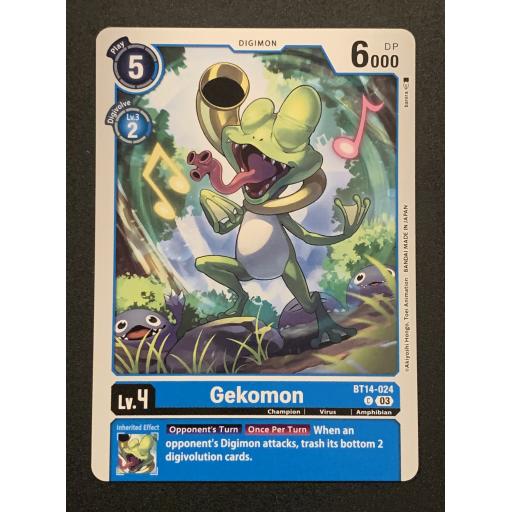Gekomon | BT14-024 | Common