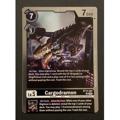 Cargodramon | BT14-064 | Rare