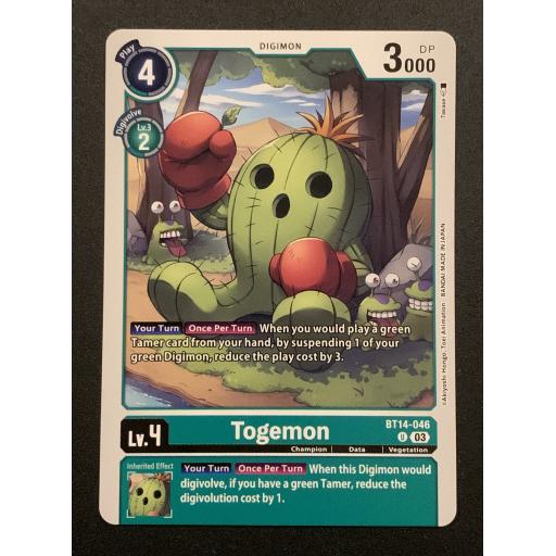 Togemon | BT14-046 | Uncommon