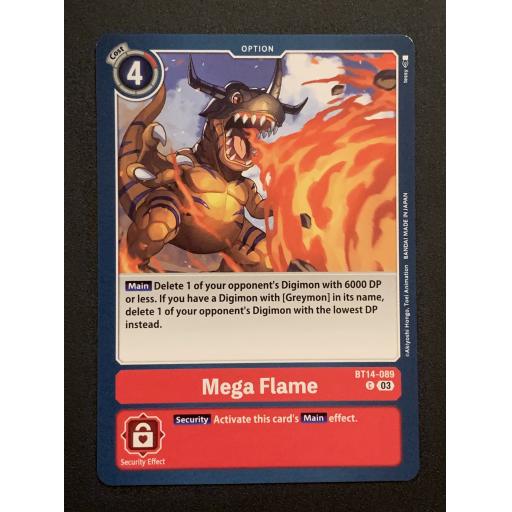 Mega Flame | BT14-089 | Common