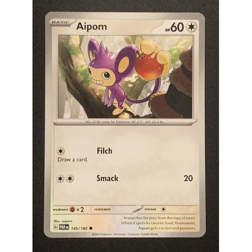 Aipom | 145/182 | Common