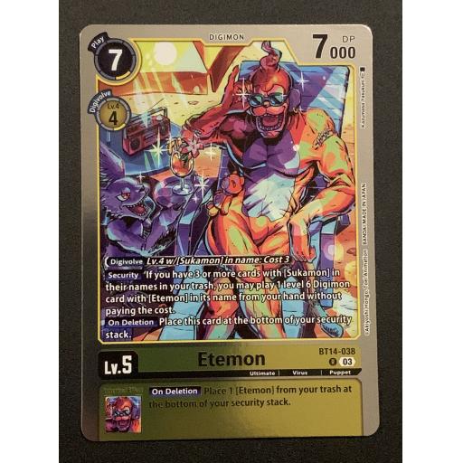 Etemon | BT14-038 | Rare