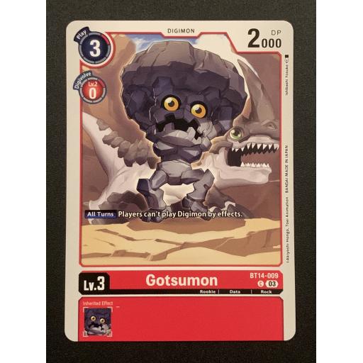 Gotsumon | BT14-009 | Common