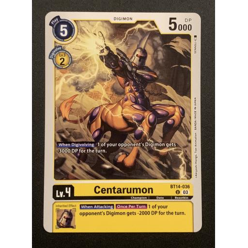 Centarumon | BT14-036 | Uncommon
