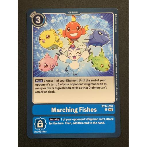 Marching Fishes | BT14-092 | Common