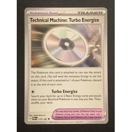 Technical Machine: Turbo Energize | 179/182 | Uncommon