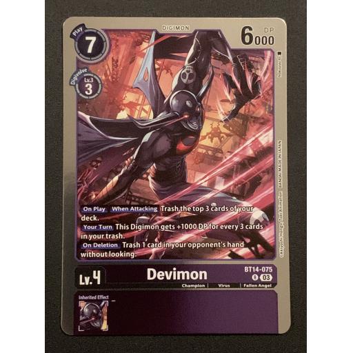 Devimon | BT14-075 | Rare