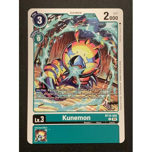 Kunemon | BT14-042 | Common