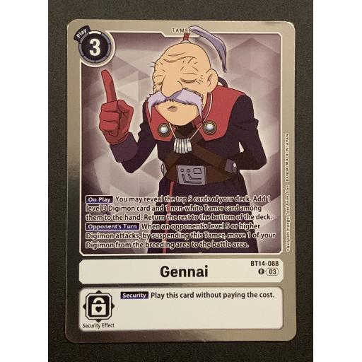 Gennai | BT14-088 | Rare