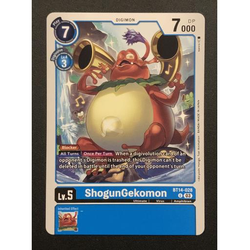 ShogunGekomon | BT14-028 | Uncommon