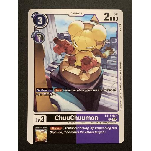 ChuuChuumon | BT14-057 | Common