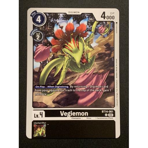 Vegimon | BT14-061 | Common