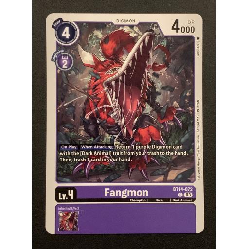 Fangmon | BT14-072 | Common