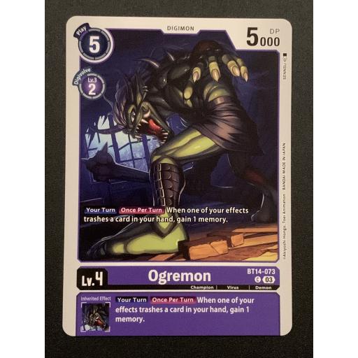 Ogremon | BT14-073 | Common