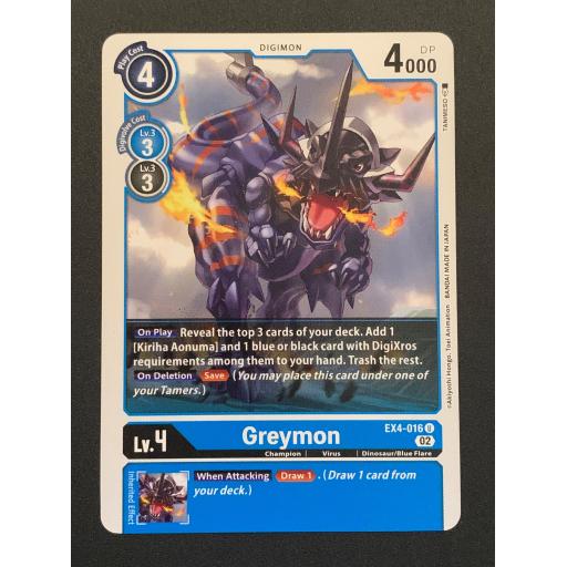 Greymon | EX4-016 U