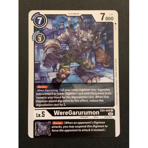 WereGarurumon | EX4-046 U